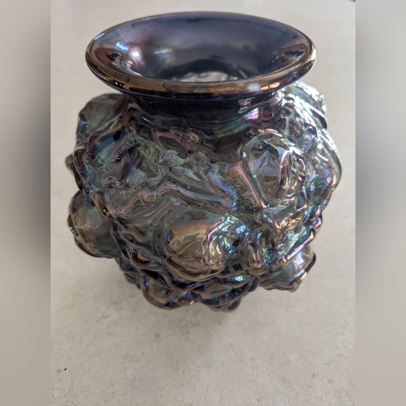 Vintage Imperial glass vase Amethyst - Picture 7 of 7